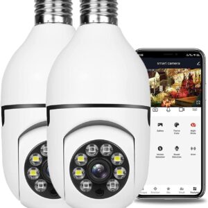 360° Wi-Fi Bulb Camera (E27 Base)