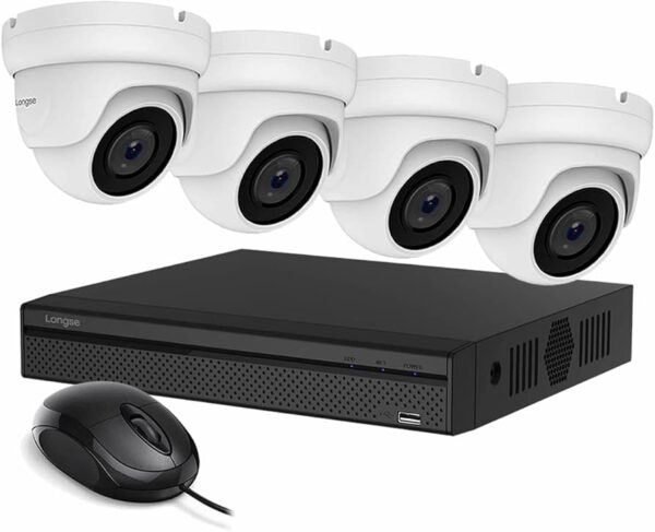 8CH AHD DVR + 4 Cameras Kit - Image 2