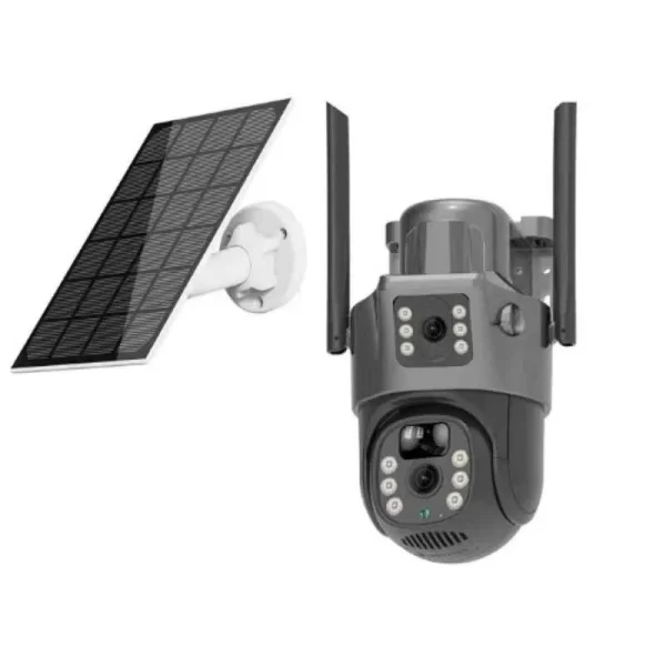 Solar-powered 4G/Wi-Fi Dual-Lens Camera - Image 3