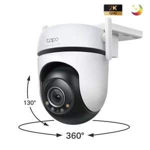 Tapo Outdoor Wired Pan/Tilt Wi-Fi Camera
