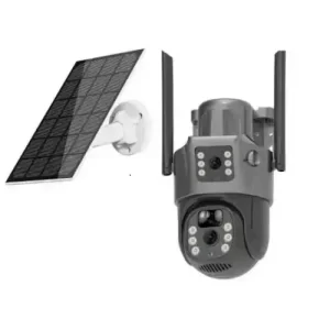 5MP Dual-Lens Solar PTZ Camera